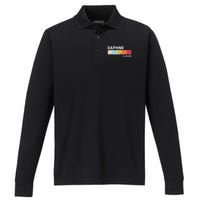 Daphne Alabama State Pride Roots Hometown Native Performance Long Sleeve Polo