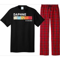 Daphne Alabama State Pride Roots Hometown Native Pajama Set