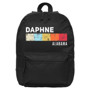 Daphne Alabama State Pride Roots Hometown Native 16 in Basic Backpack