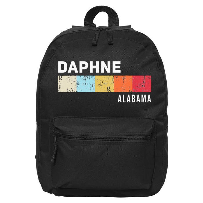 Daphne Alabama State Pride Roots Hometown Native 16 in Basic Backpack