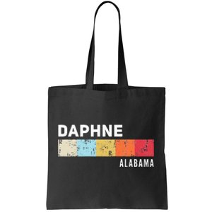 Daphne Alabama State Pride Roots Hometown Native Tote Bag