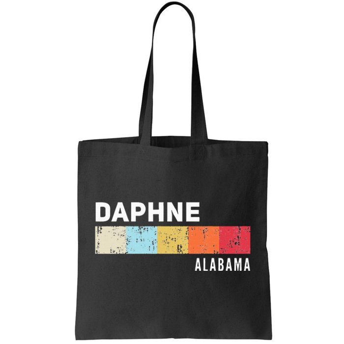 Daphne Alabama State Pride Roots Hometown Native Tote Bag