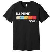 Daphne Alabama State Pride Roots Hometown Native Premium T-Shirt