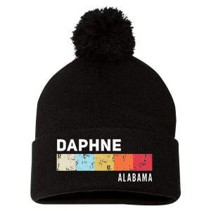 Daphne Alabama State Pride Roots Hometown Native Pom Pom 12in Knit Beanie