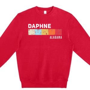 Daphne Alabama State Pride Roots Hometown Native Premium Crewneck Sweatshirt