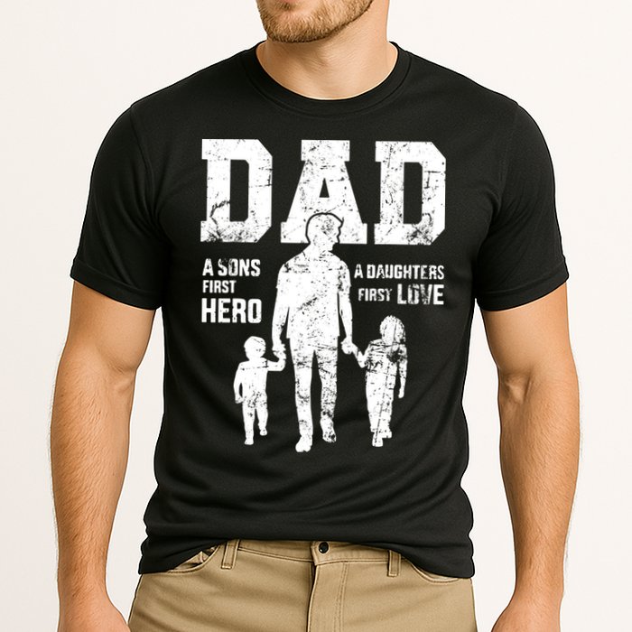 Daddy A Son's First Hero A Daughter's First Love Performance Shirt