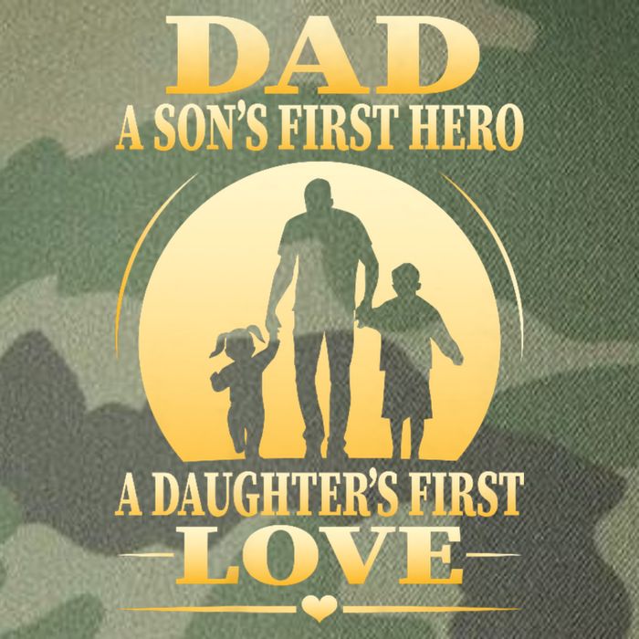 Dad A SonS First Hero A DaughterS First Love Legacy Tie Dye Trucker Hat