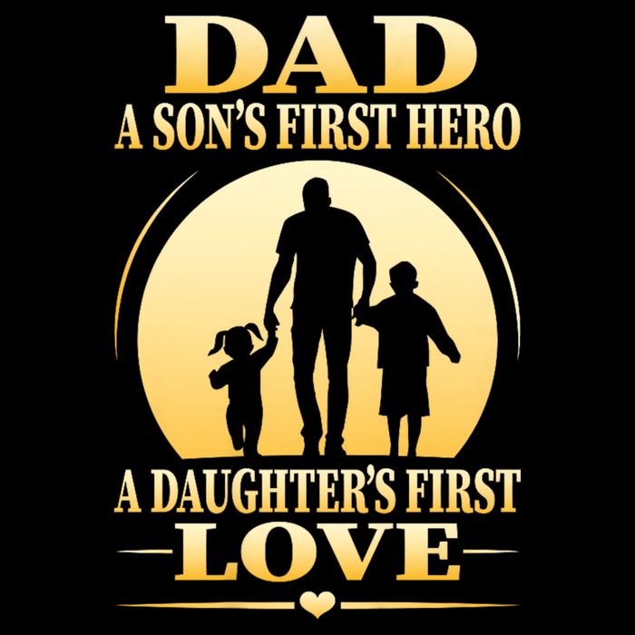 Dad A SonS First Hero A DaughterS First Love Backpack