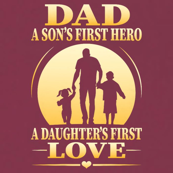 Dad A SonS First Hero A DaughterS First Love 16oz Travel Tumbler