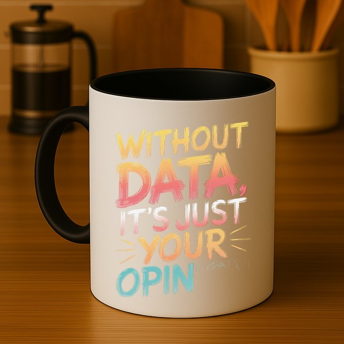 Data Analyst Statistic Statistician Funny Data Engineer Nerd Coffee Mug
