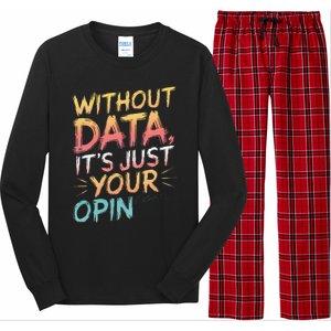 Data Analyst Statistic Statistician Funny Data Engineer Nerd Long Sleeve Pajama Set