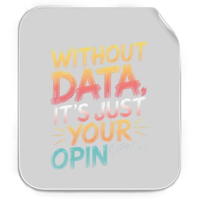 Data Analyst Statistic Statistician Funny Data Engineer Nerd Permanent Decal Sticker