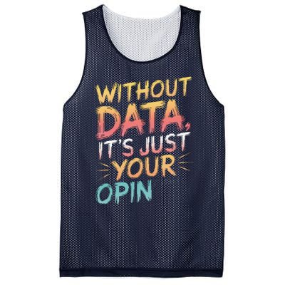 Data Analyst Statistic Statistician Funny Data Engineer Nerd Mesh Reversible Basketball Jersey Tank