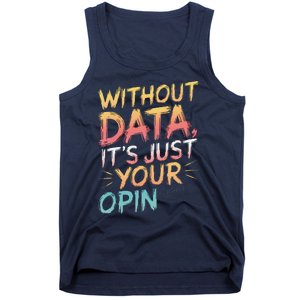 Data Analyst Statistic Statistician Funny Data Engineer Nerd Tank Top