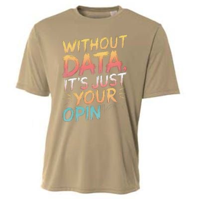 Data Analyst Statistic Statistician Funny Data Engineer Nerd Cooling Performance Crew T-Shirt