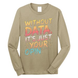 Data Analyst Statistic Statistician Funny Data Engineer Nerd Long Sleeve Shirt