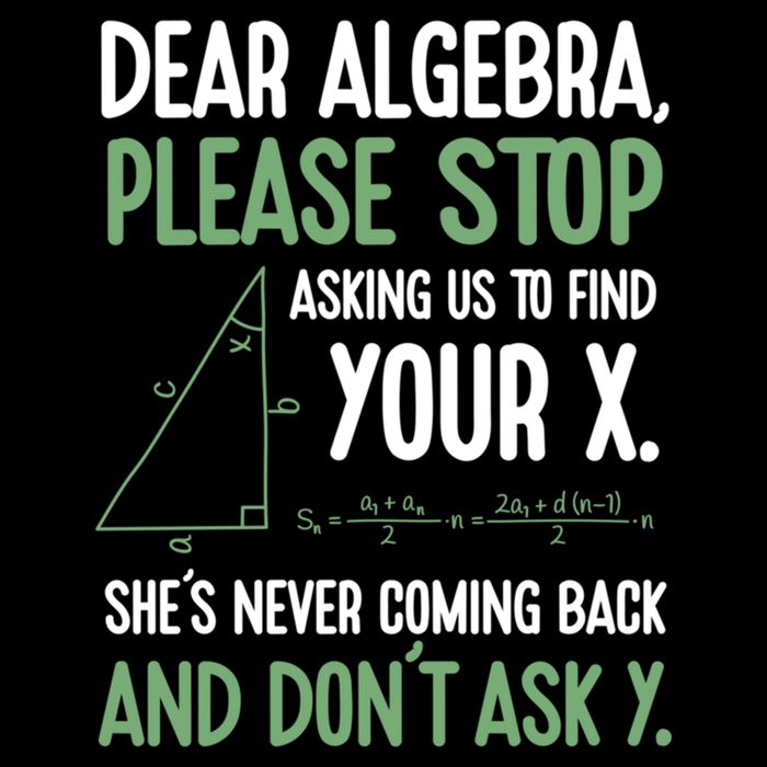 Dear Algebra Stop Asking Me To Find Your X Maths Joke Gift Bucket Hat