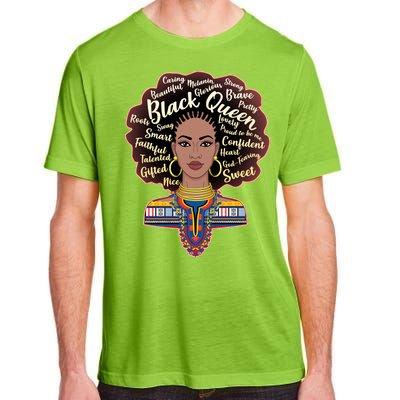 Dashiki Black Queen Adult ChromaSoft Performance T-Shirt