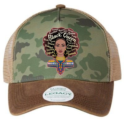 Dashiki Black Queen Legacy Tie Dye Trucker Hat