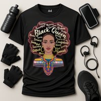 Dashiki Black Queen Cooling Performance Crew T-Shirt