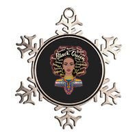 Dashiki Black Queen Metallic Star Ornament