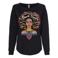 Dashiki Black Queen Womens California Wash Sweatshirt