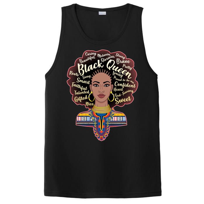 Dashiki Black Queen PosiCharge Competitor Tank