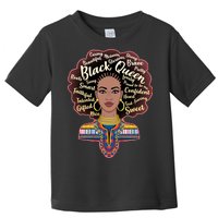 Dashiki Black Queen Toddler T-Shirt