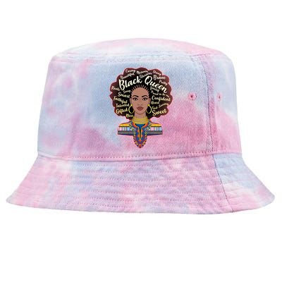 Dashiki Black Queen Tie-Dyed Bucket Hat