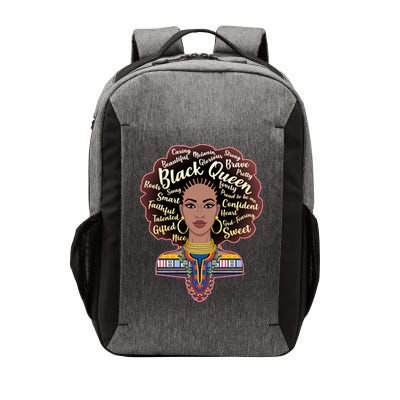 Dashiki Black Queen Vector Backpack