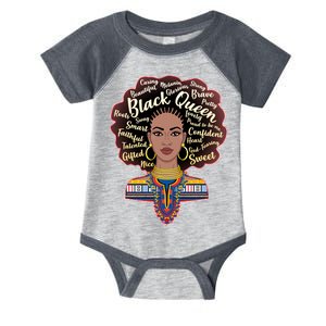 Dashiki Black Queen Infant Baby Jersey Bodysuit