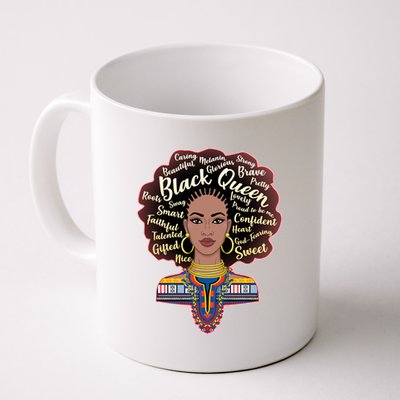 Dashiki Black Queen Coffee Mug