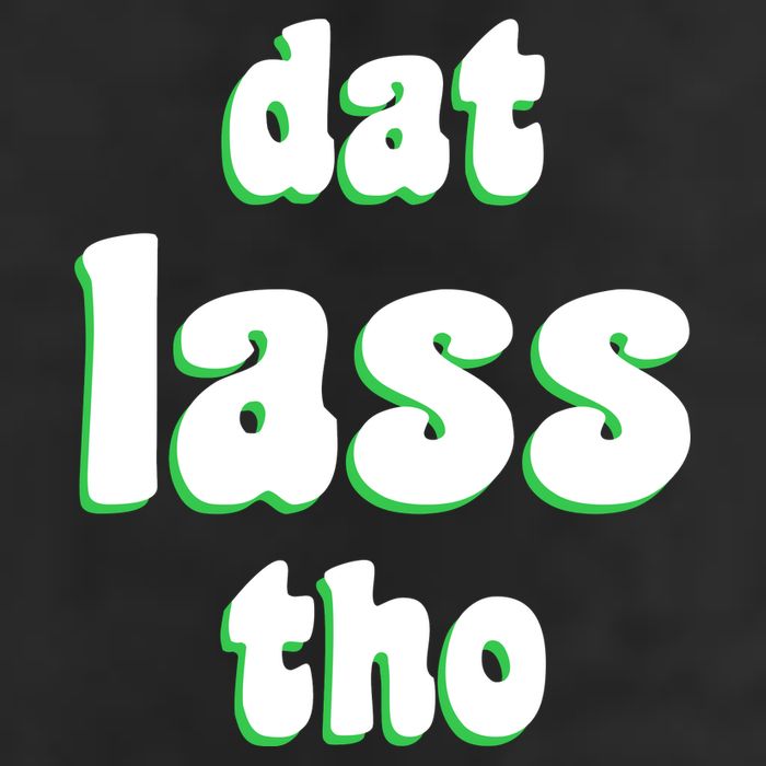 Dat Lass Tho Golf Towel