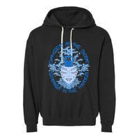 Danger At The Door Strangr In The Mirror Garment-Dyed Fleece Hoodie
