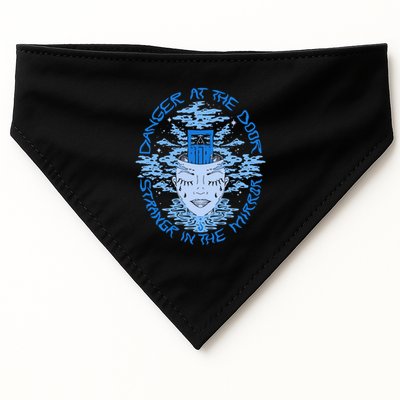 Danger At The Door Strangr In The Mirror USA-Made Doggie Bandana