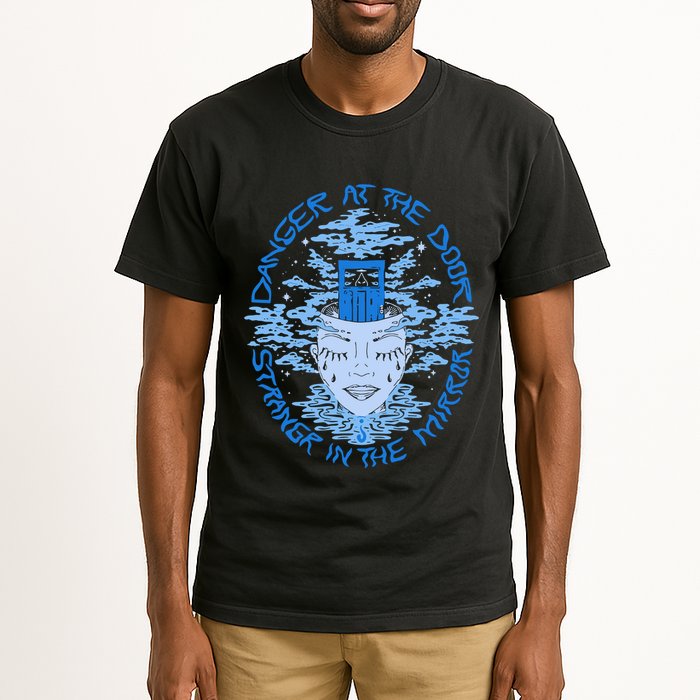 Danger At The Door Strangr In The Mirror Tall T-Shirt