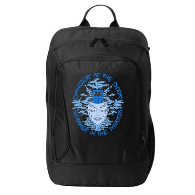 Danger At The Door Strangr In The Mirror City Backpack