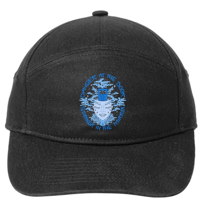 Danger At The Door Strangr In The Mirror 7-Panel Snapback Hat