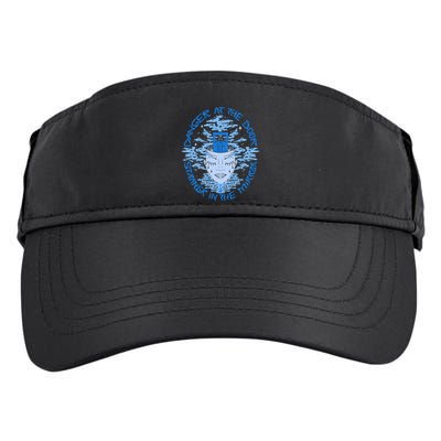 Danger At The Door Strangr In The Mirror Adult Drive Performance Visor