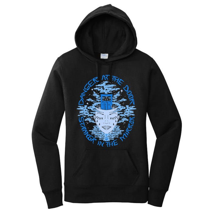 Danger At The Door Strangr In The Mirror Women's Pullover Hoodie