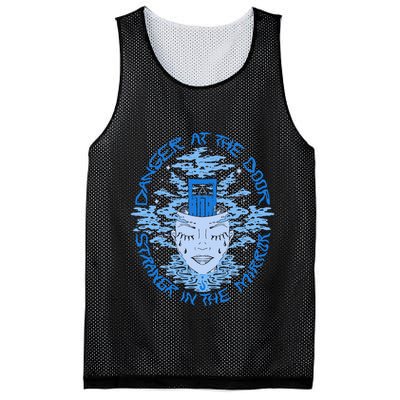 Danger At The Door Strangr In The Mirror Mesh Reversible Basketball Jersey Tank
