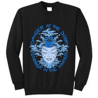 Danger At The Door Strangr In The Mirror Tall Sweatshirt