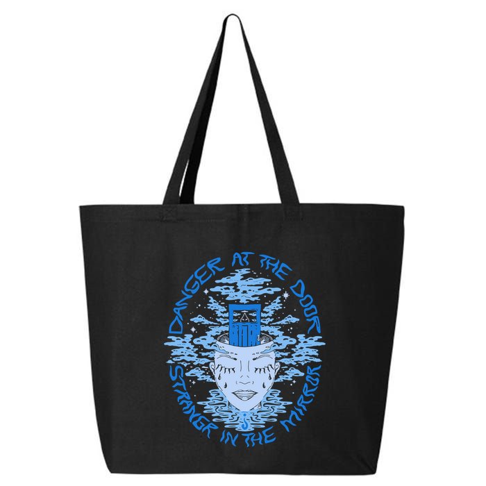 Danger At The Door Strangr In The Mirror 25L Jumbo Tote