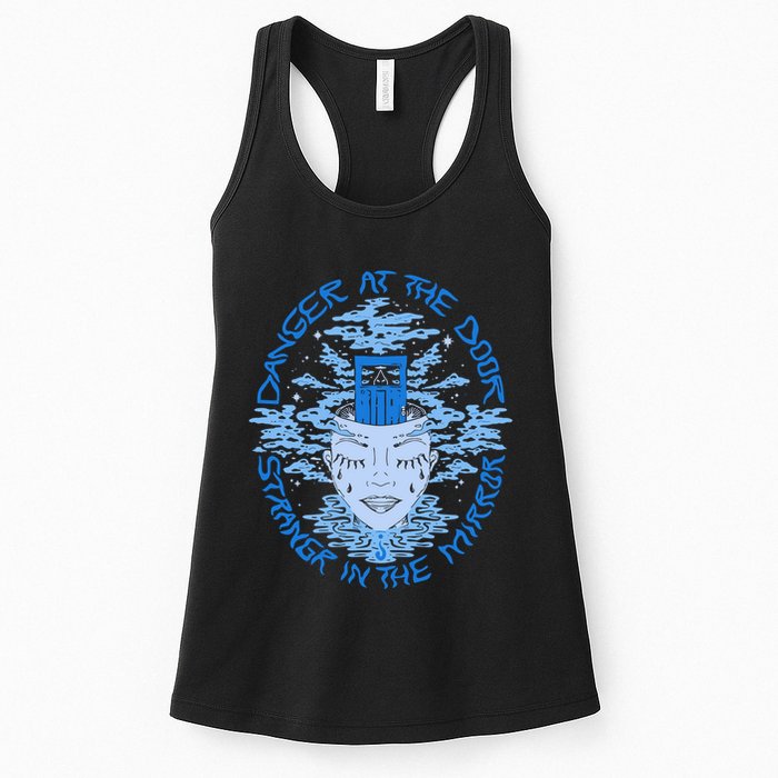 Danger At The Door Strangr In The Mirror Womens Tank Top