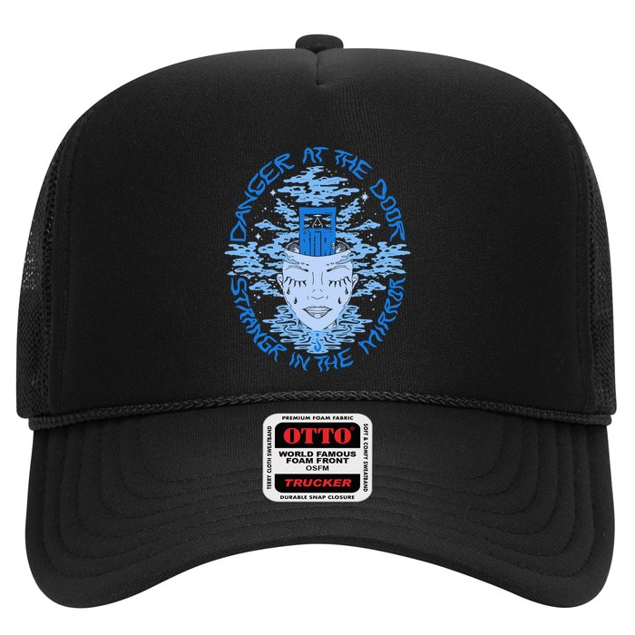 Danger At The Door Strangr In The Mirror Trucker Hat