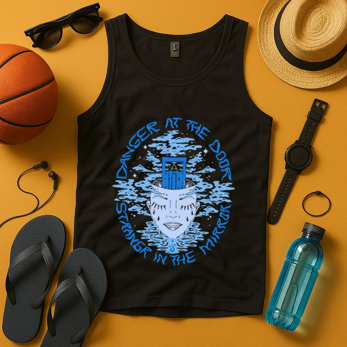 Danger At The Door Strangr In The Mirror Tank Top