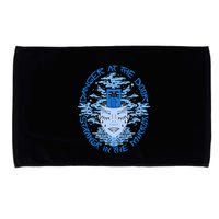 Danger At The Door Strangr In The Mirror Microfiber Hand Towel