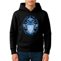 Danger At The Door Strangr In The Mirror Kids Hoodie
