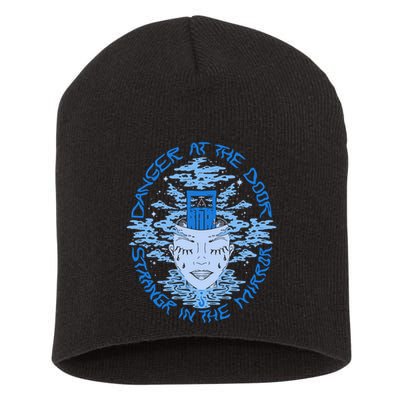 Danger At The Door Strangr In The Mirror Short Acrylic Beanie