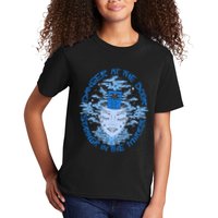 Danger At The Door Strangr In The Mirror Kids T-Shirt